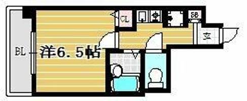 ドミ・エスポワール大濠公園Ⅱの間取り