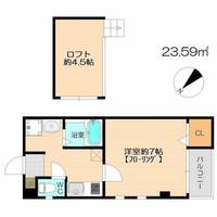 福岡県福岡市南区清水1丁目(マンション)の賃貸物件の間取り