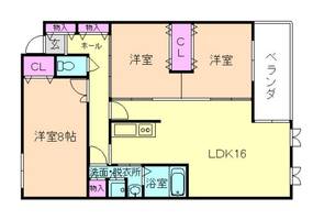 物件の間取り画像