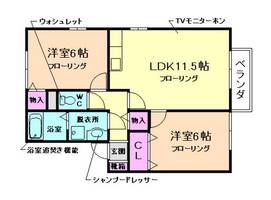 物件の間取り画像