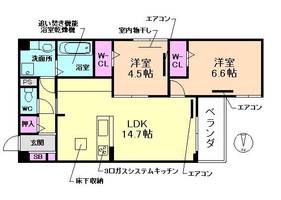 物件の間取り画像