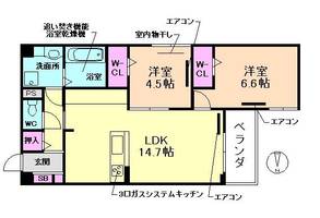物件の間取り画像