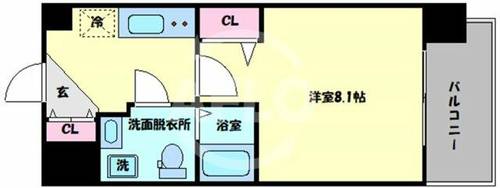 FDS WILL KOHAMAの間取り