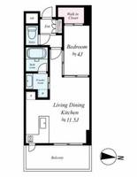 物件の間取り画像