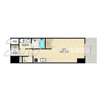 MELDIA CREST 桜ノ宮 Kirschの間取り