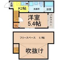 カーサ・フィオーレRの間取り