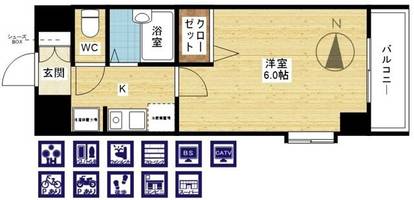 物件の間取り画像