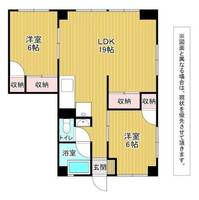 福岡県北九州市八幡西区里中1丁目(マンション)の賃貸物件の間取り