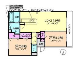物件の間取り画像
