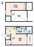 物件の間取り画像