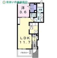 物件の間取り画像