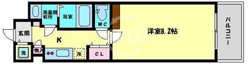 LaDouceur玉造の間取り