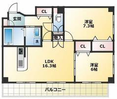 プライムの間取り