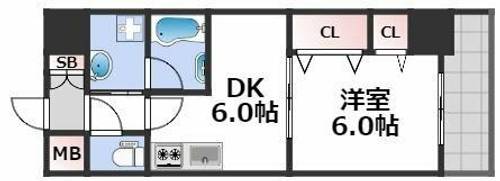 物件の間取り画像