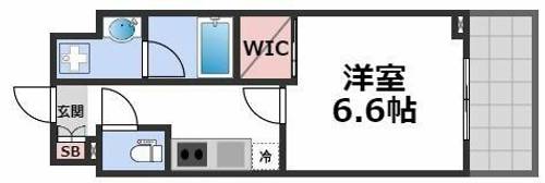 ルフォンプログレ堺筋本町タワーレジデンスの間取り