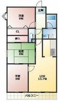 物件の間取り画像