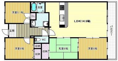 物件の間取り画像