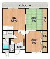 物件の間取り画像