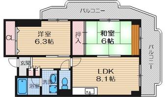 物件の間取り画像
