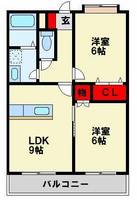ペットビレッジKATO305の間取り