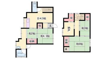 物件の間取り画像