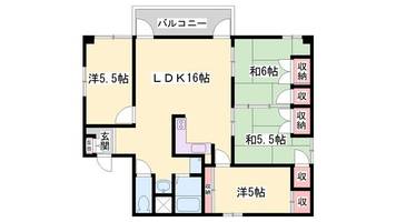 物件の間取り画像