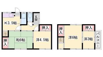 物件の間取り画像