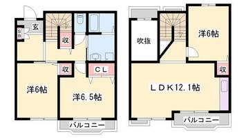 物件の間取り画像