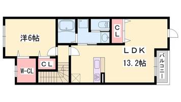 ウッドパストラル2202の間取り