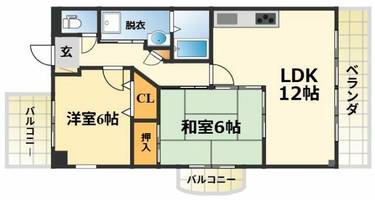 物件の間取り画像