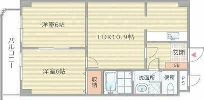 物件の間取り画像