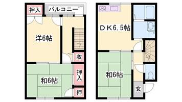 金川マンションの間取り