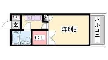 コーポ明日香2-Aの間取り