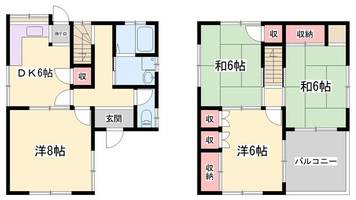 物件の間取り画像
