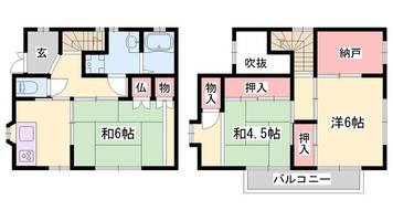 物件の間取り画像