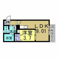 物件の間取り画像