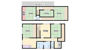 物件の間取り画像