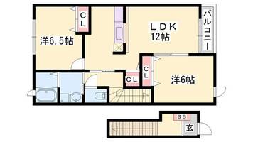 物件の間取り画像