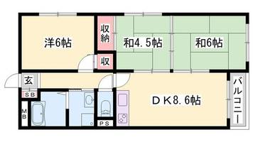 物件の間取り画像
