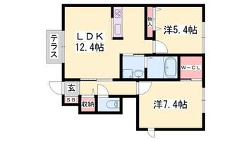 物件の間取り画像