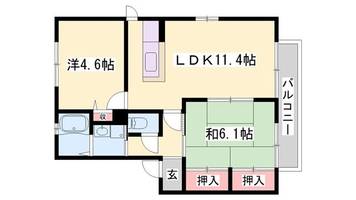 物件の間取り画像