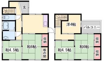 物件の間取り画像