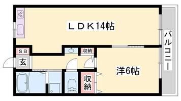 物件の間取り画像