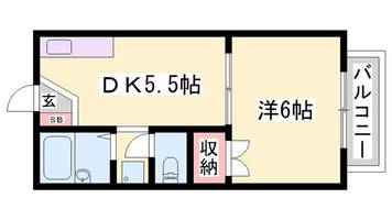 物件の間取り画像