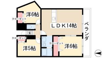 物件の間取り画像