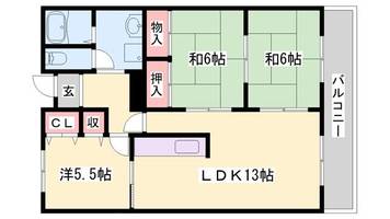 物件の間取り画像