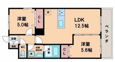 物件の間取り画像