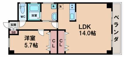 物件の間取り画像