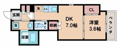 物件の間取り画像