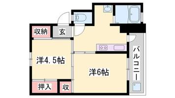物件の間取り画像